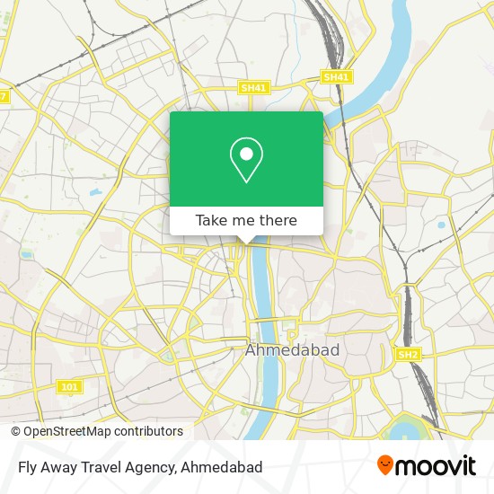 Fly Away Travel Agency map