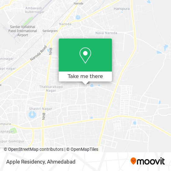 Apple Residency map