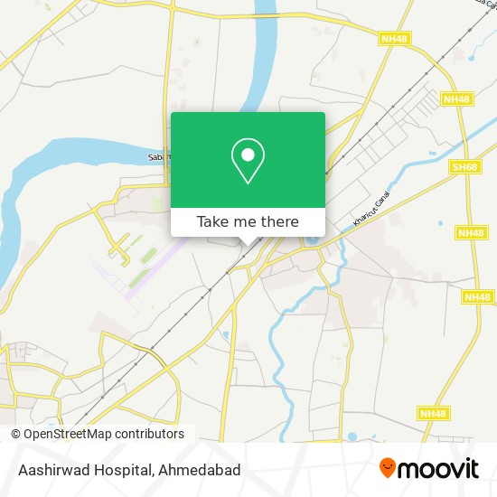 Aashirwad Hospital map