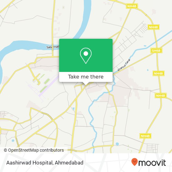 Aashirwad Hospital map