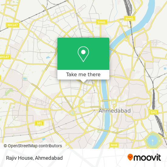 Rajiv House map