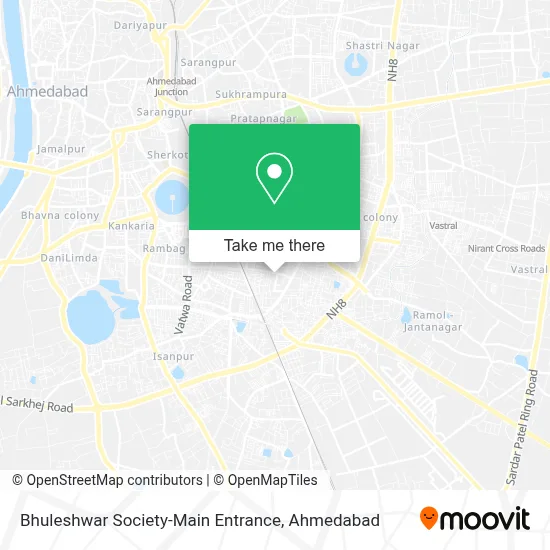 Bhuleshwar Society-Main Entrance map