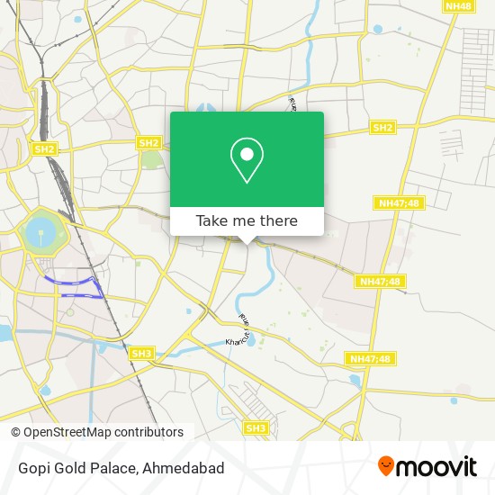 Gopi Gold Palace map