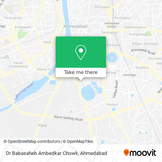 Dr Babasaheb Ambedkar Chowk map