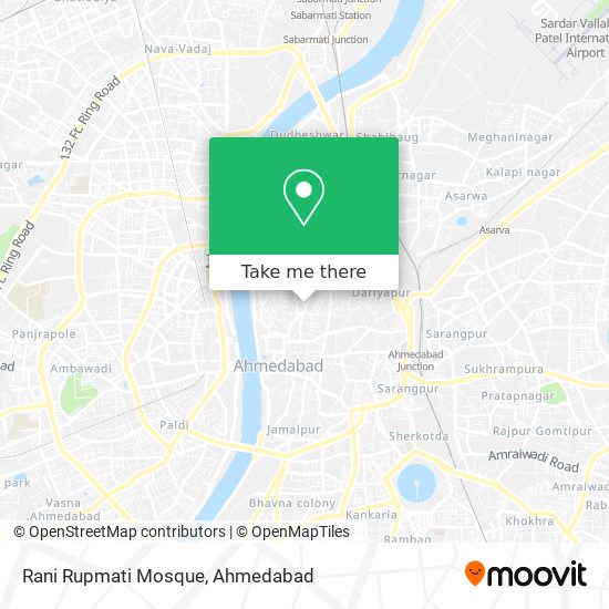Rani Rupmati Mosque map