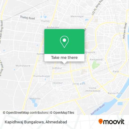Kapidhwaj Bungalows map