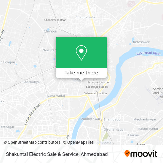 Shakuntal Electric Sale & Service map