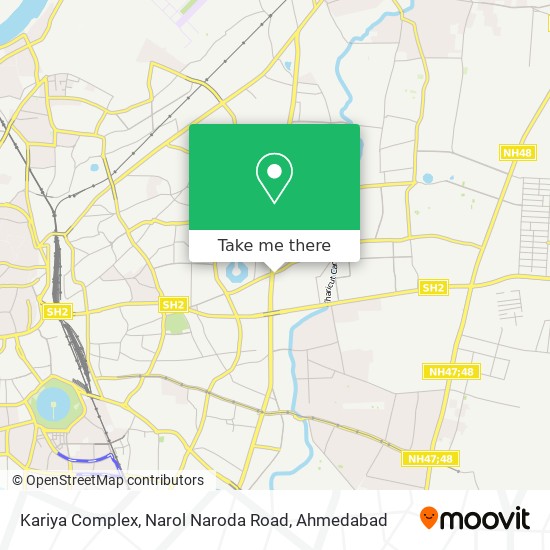 Kariya Complex, Narol Naroda Road map