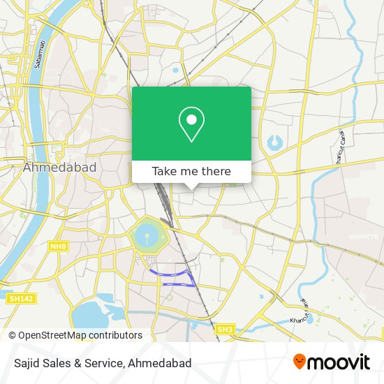 Sajid Sales & Service map