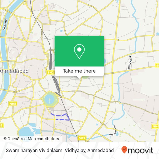 Swaminarayan Vividhlaxmi Vidhyalay map