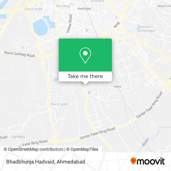 Bhadbhunja Hadvaid map