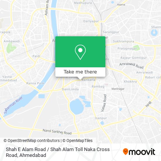 Shah E Alam Road / Shah Alam Toll Naka Cross Road map