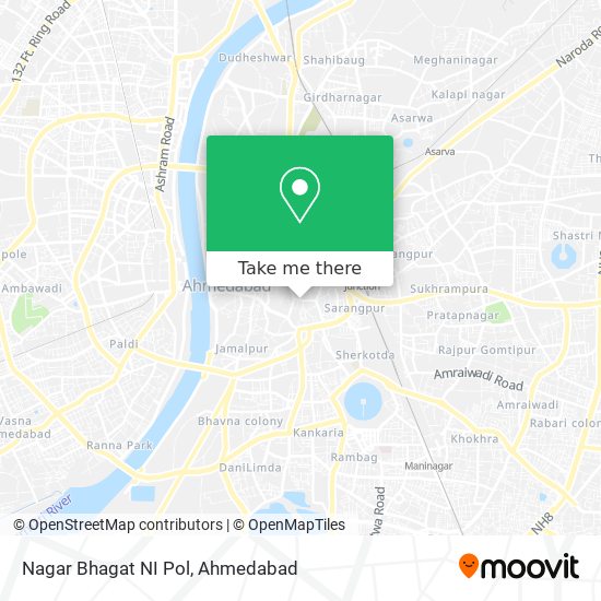 Nagar Bhagat NI Pol map