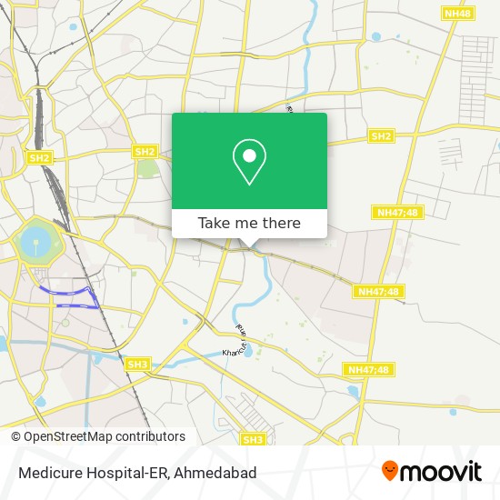 Medicure Hospital-ER map
