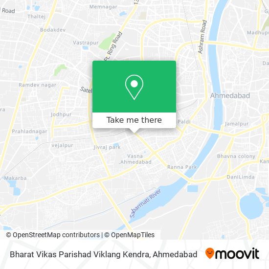 Bharat Vikas Parishad Viklang Kendra map