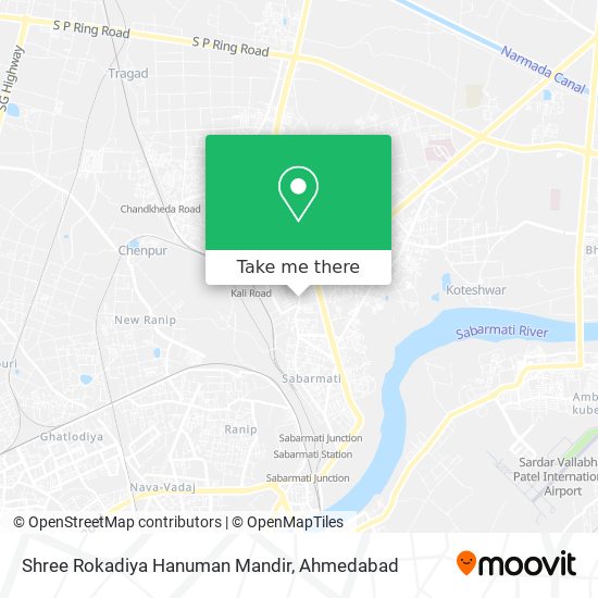 Shree Rokadiya Hanuman Mandir map