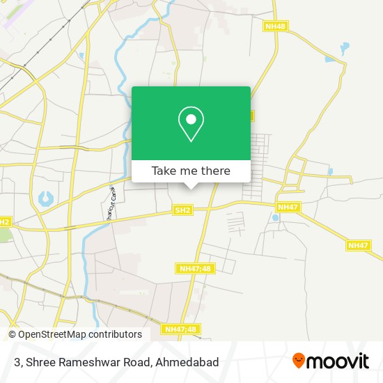 3, Shree Rameshwar Road map