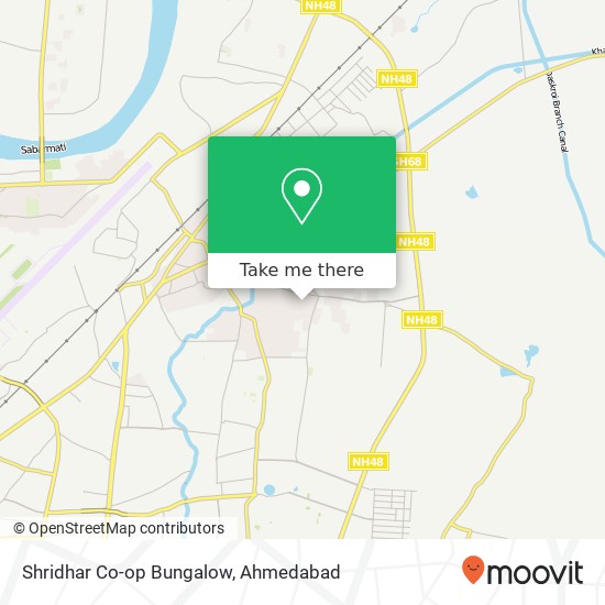 Shridhar Co-op Bungalow map
