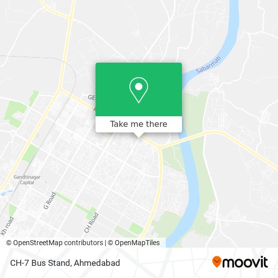 CH-7 Bus Stand map