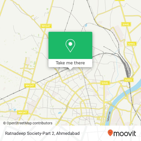 Ratnadeep Society-Part 2 map