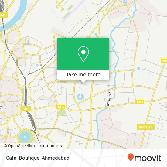 Safal Boutique map