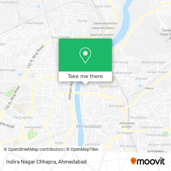 Indira Nagar Chhapra map