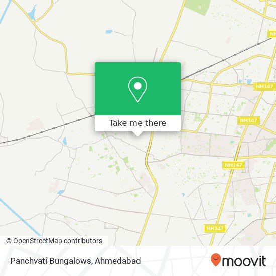 Panchvati Bungalows map