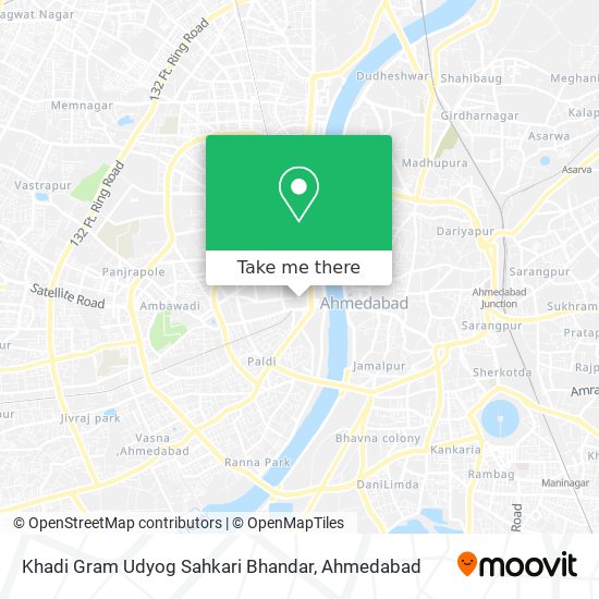 Khadi Gram Udyog Sahkari Bhandar map
