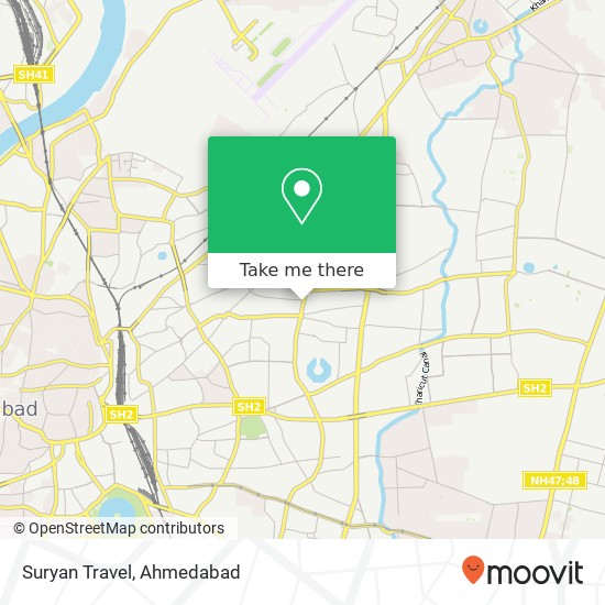 Suryan Travel map