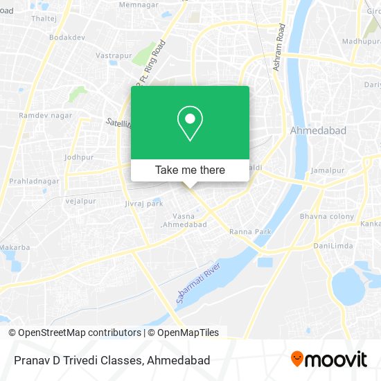 Pranav D Trivedi Classes map