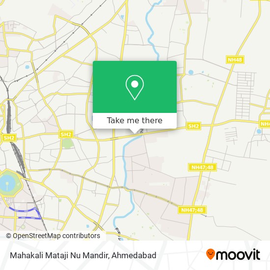 Mahakali Mataji Nu Mandir map
