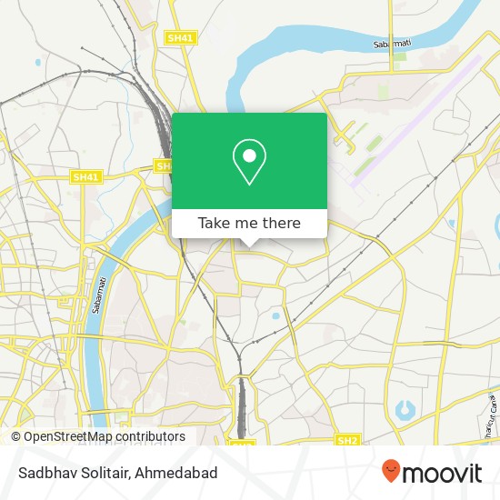 Sadbhav Solitair map