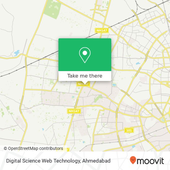 Digital Science Web Technology map