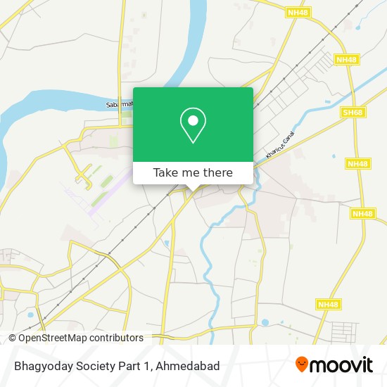 Bhagyoday Society Part 1 map