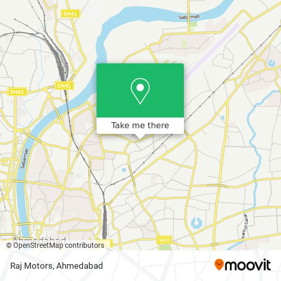 Raj Motors map