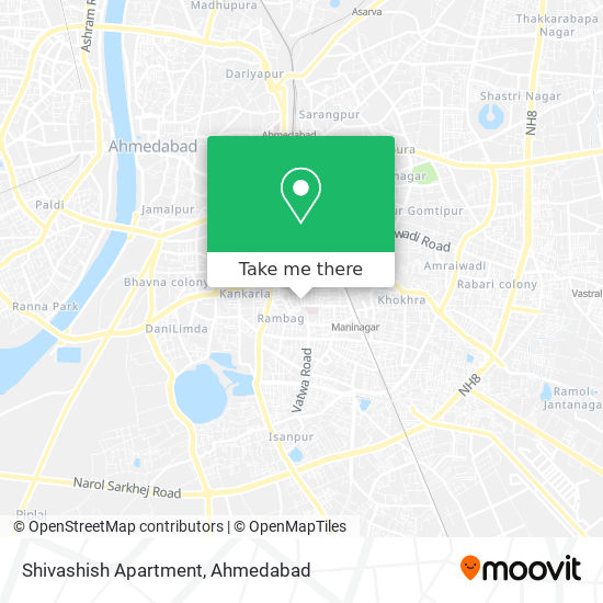 Shivashish Apartment map