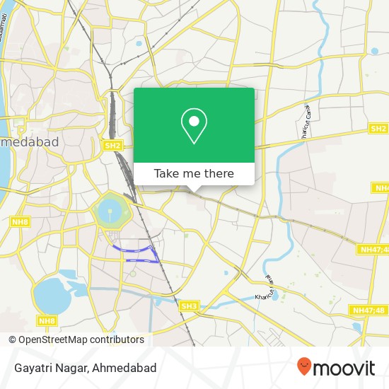 Gayatri Nagar map
