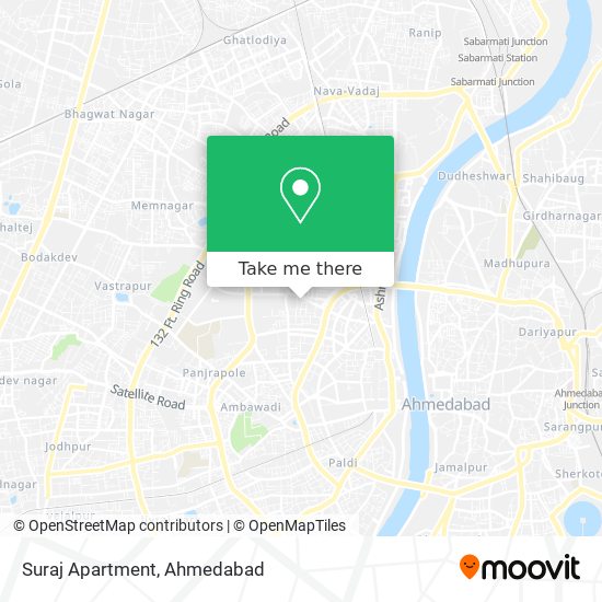 Suraj Apartment map