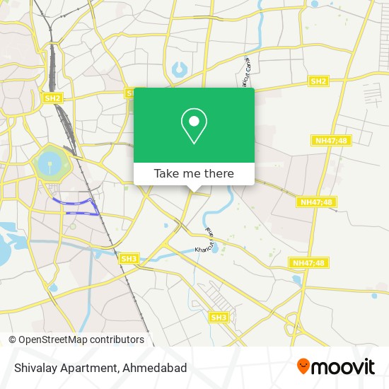 Shivalay Apartment map