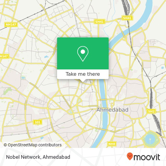 Nobel Network map