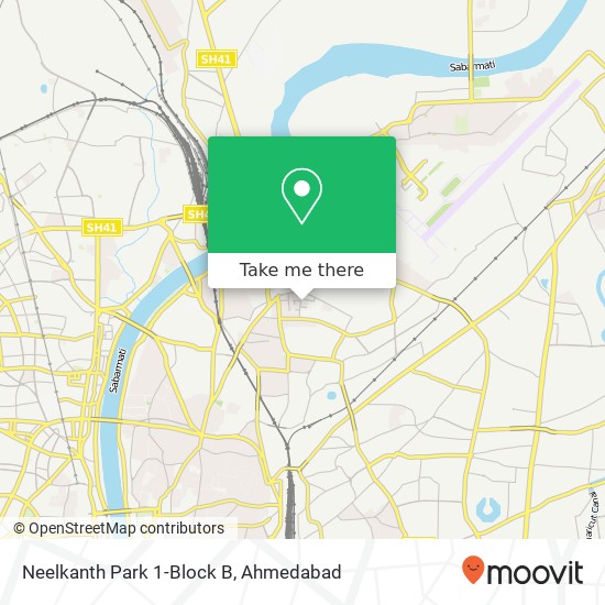 Neelkanth Park 1-Block B map