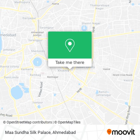 Maa Sundha Silk Palace map
