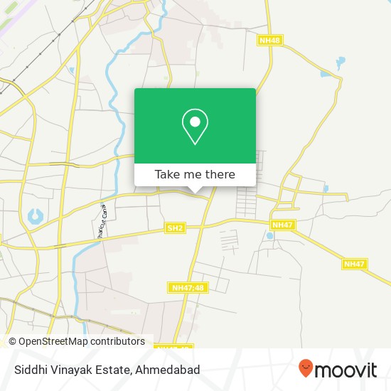 Siddhi Vinayak Estate map