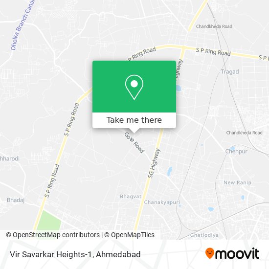 Vir Savarkar Heights-1 map