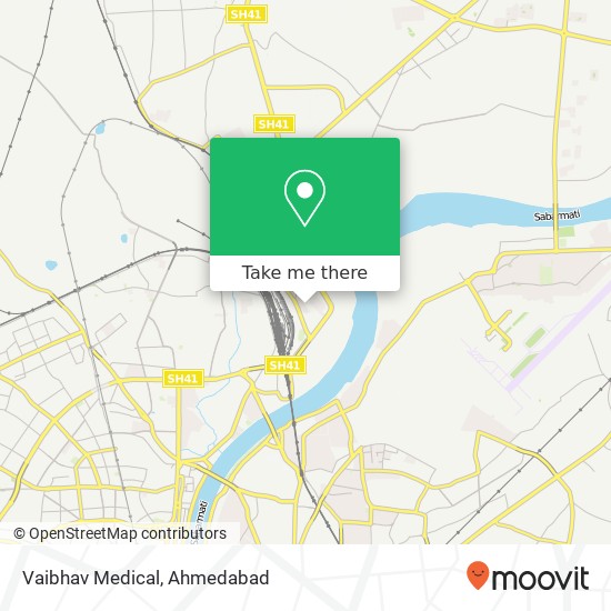 Vaibhav Medical map