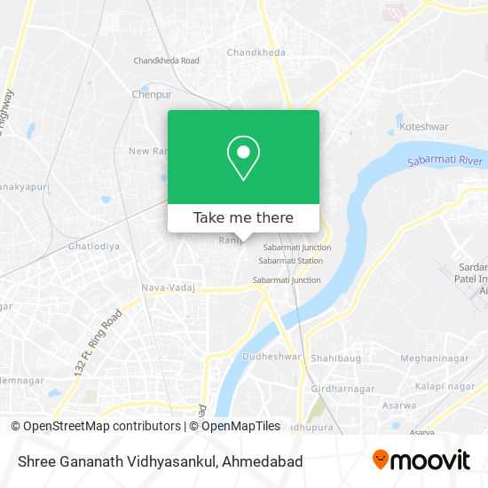 Shree Gananath Vidhyasankul map