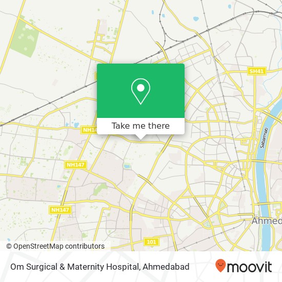 Om Surgical & Maternity Hospital map
