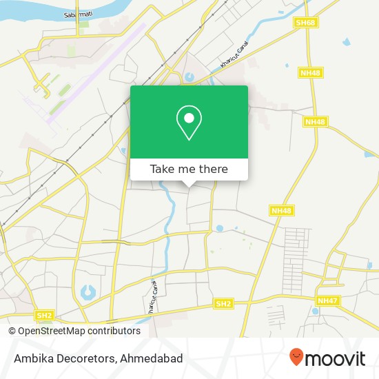 Ambika Decoretors map