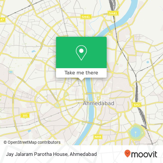 Jay Jalaram Parotha House map