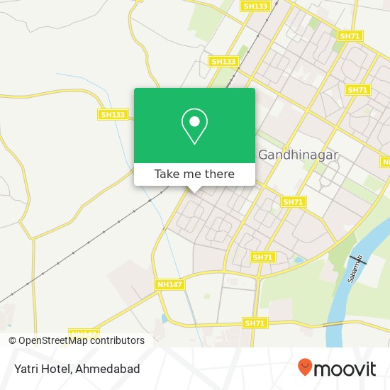 Yatri Hotel map